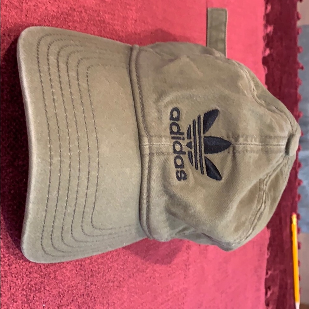 Olive Adidas hat